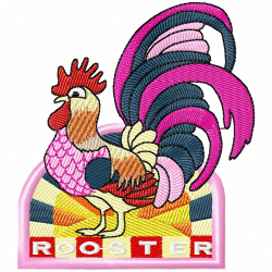 Chickens And Roosters Embroidery Design 9 Chickens And Roosters Embroidery Design 9